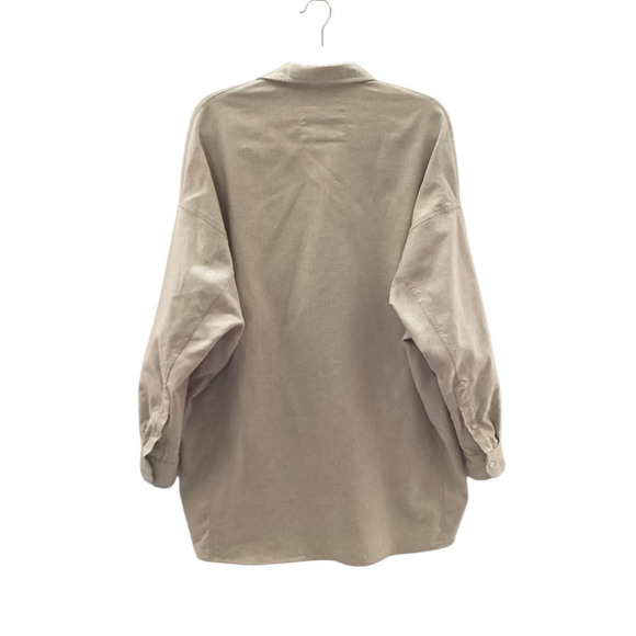 Frank & Eileen McLoghlin Utility Jacket In Natural Size XS Small Italian Brushed - Picture 6 of 11